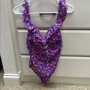 Floral Ruffle women’s Swimsuit